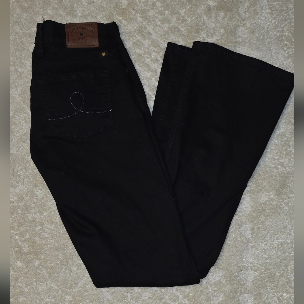 Lucky Brand Black Flare Jeans